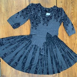 Light knit sweater dress